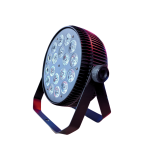 Refletor LED Slim RGBW 18x10W em Alumínio