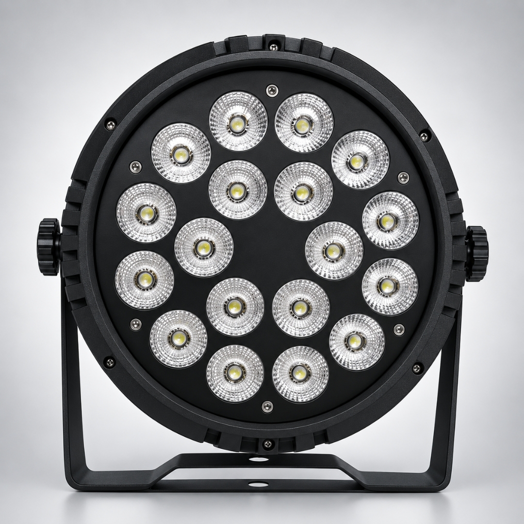 Refletor LED Slim 18x12W RGBW