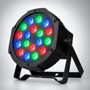 Refletor LED Slim 18x1W RGB