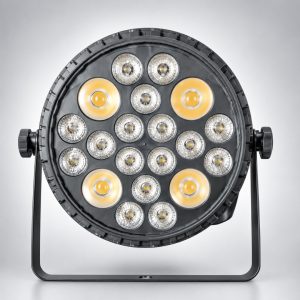 Refletor LED Slim 4+16 BQ/Âmbar + RGBW
