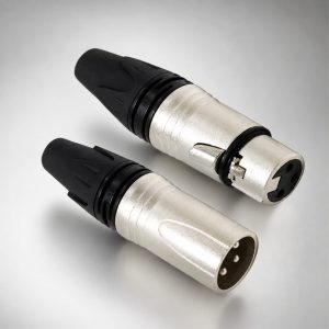 Conector XLR 3 Pinos Macho / Fêmea