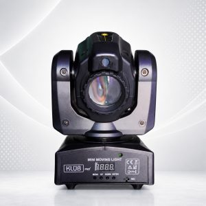 Mini Moving Head Spot 50W com Laser