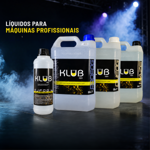 Líquidos para Máquinas Profissionais KLUB PRÓ