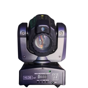 MINI MOVING HEAD SPOT 50W COM LASER