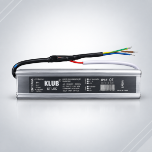 Fonte Blindada KLUB 150W x 12V 12,5A IP67