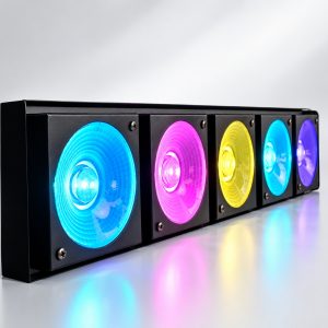 Ribalta Satélite RGB 5 LEDs