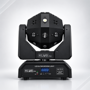 Bola Maluca 3 em 1 KX-2000 – RGBW, Strobo e Laser