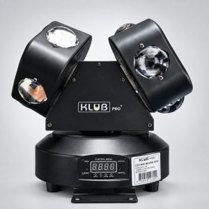 Multi Raio LED Aurora KX-3600 – Movimento Infinito e Alto Impacto