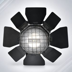 Projetor Fresnel LED 200W Branco Quente KFL-200-ZM