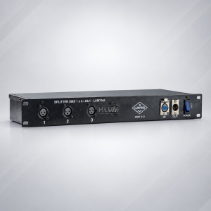 Splitter DMX 1 Entrada e 4 Saídas S4/1 Lumyna
