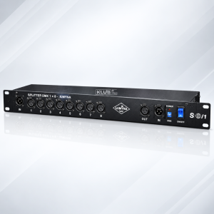 Splitter DMX 1 Entrada e 8 Saídas S8/1 Lumyna