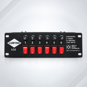 Mesa Chaveadora 6 Canais CH6 Lumyna