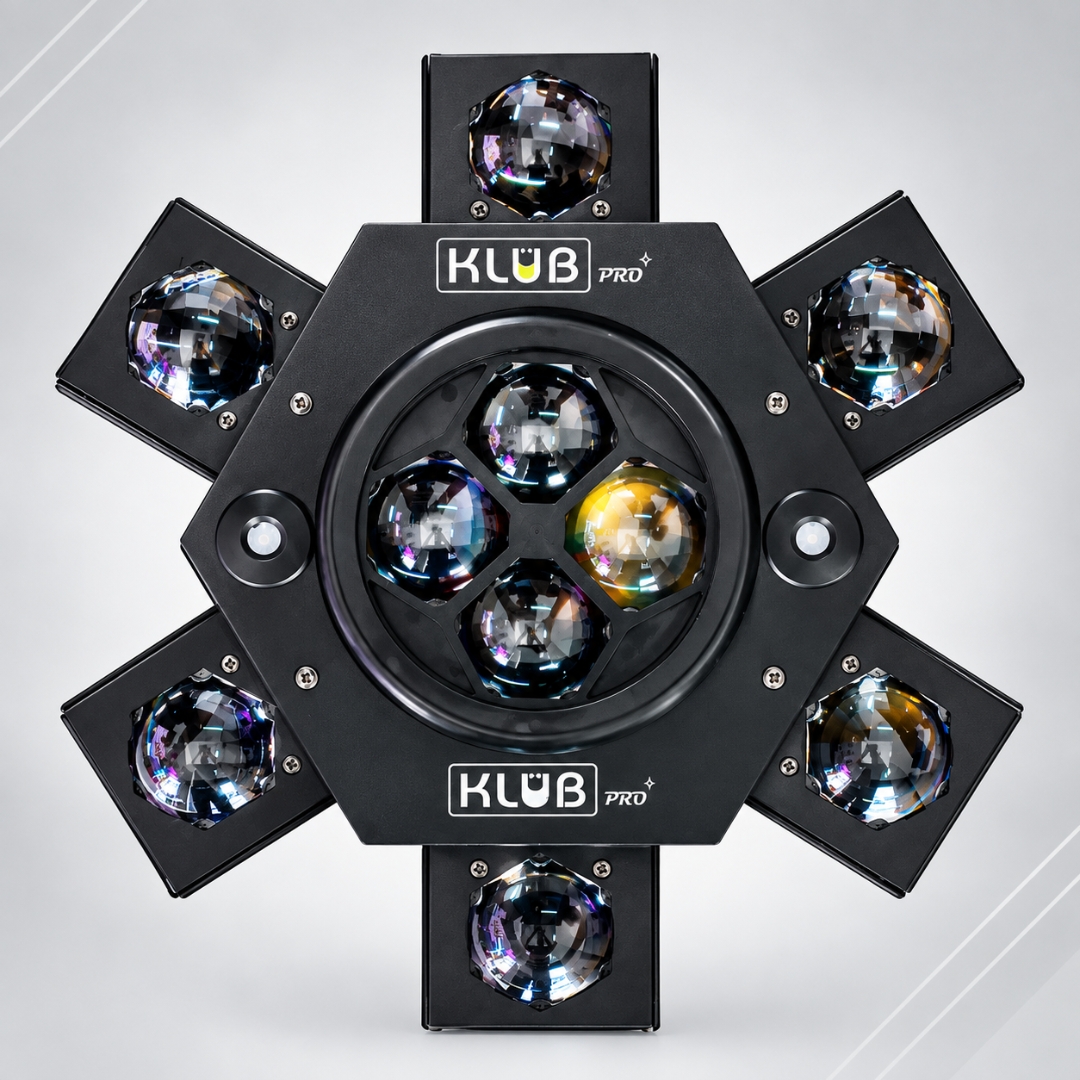Multi Raio M6II Mini Galaxy – Intensidade, Cor e Movimento