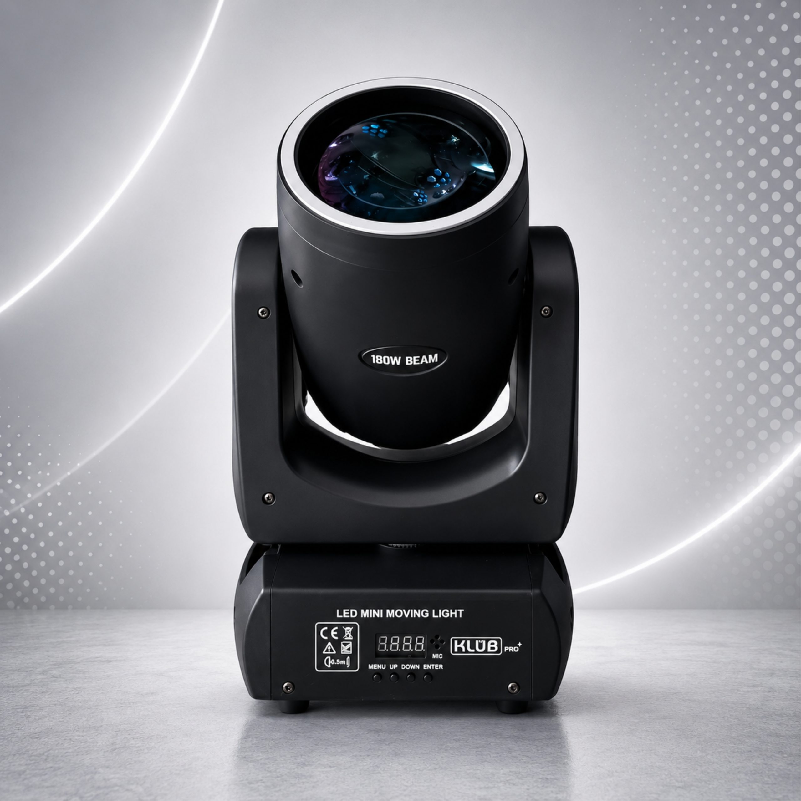 Moving Head Beam LED 180W com Borda Case 4 Peças