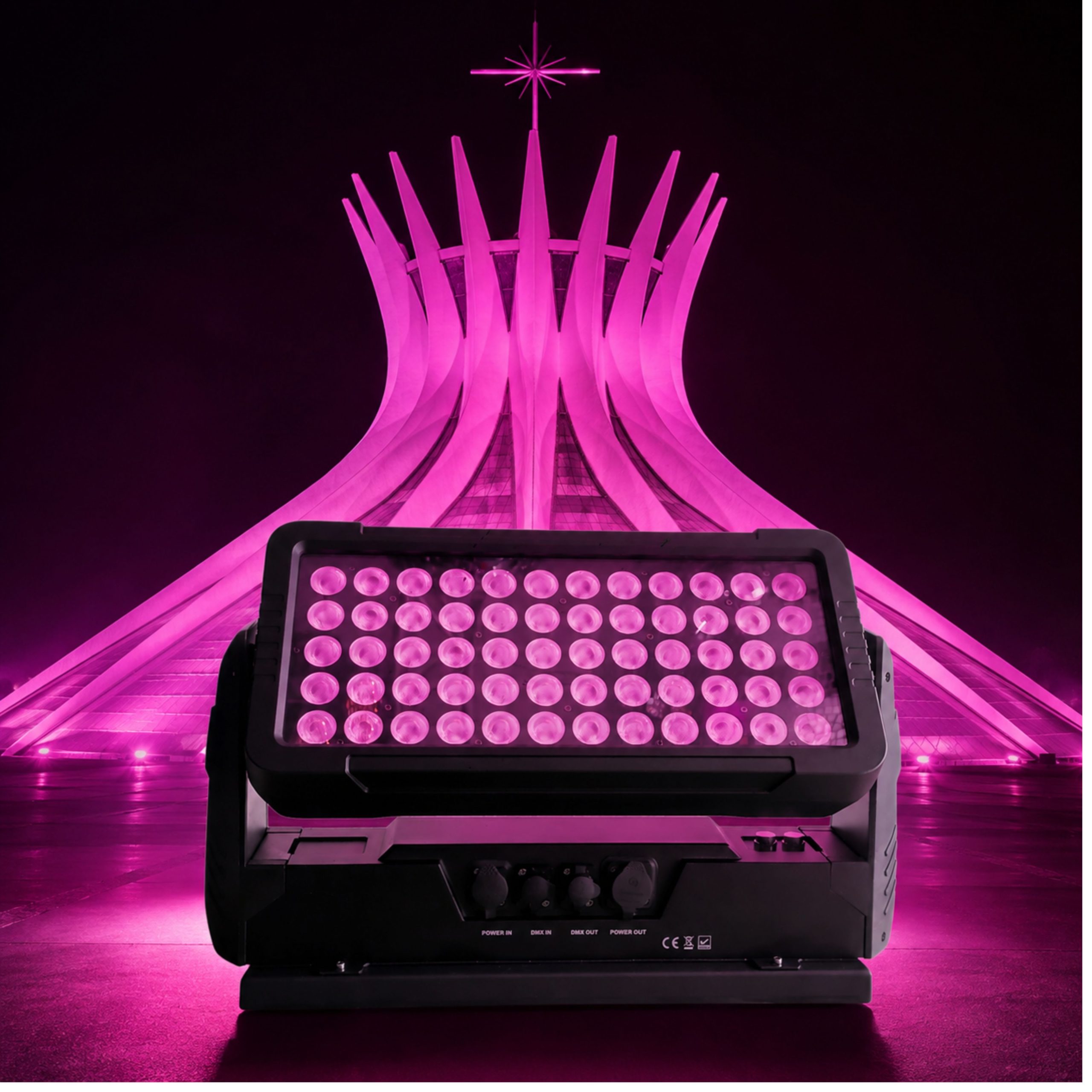 Ribalta LED P5 60x10W RGBW IP66 - Imagem 11
