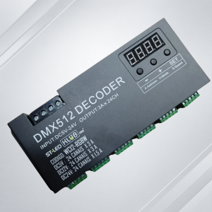 Decoder DMX WC12-RGBW 24 Canais 3A