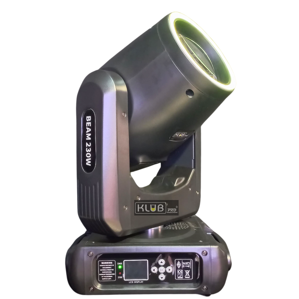 Moving Head Beam 7R 230W com Borda e Case - Imagem 2