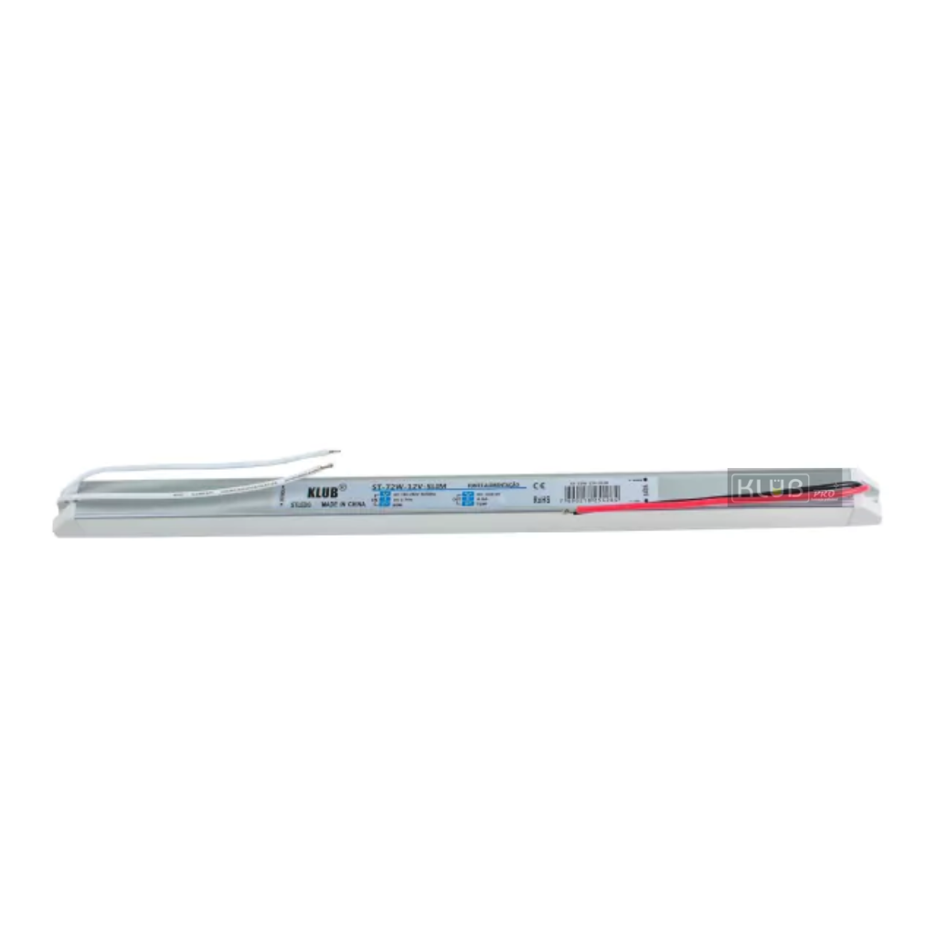 Fonte de Alimentação Super Slim 72W x 12V 6A - Imagem 2