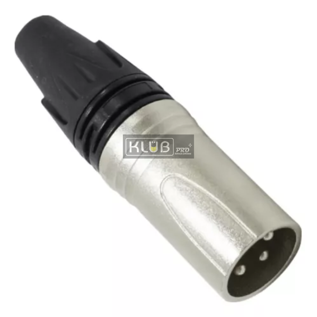 Conector XLR 3 Pinos Macho / Fêmea - Imagem 2
