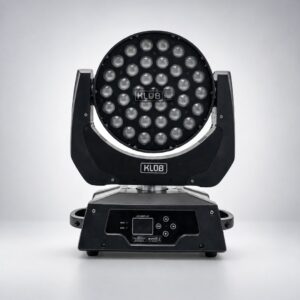 Moving Head Wash RGBW 36 LED com Zoom