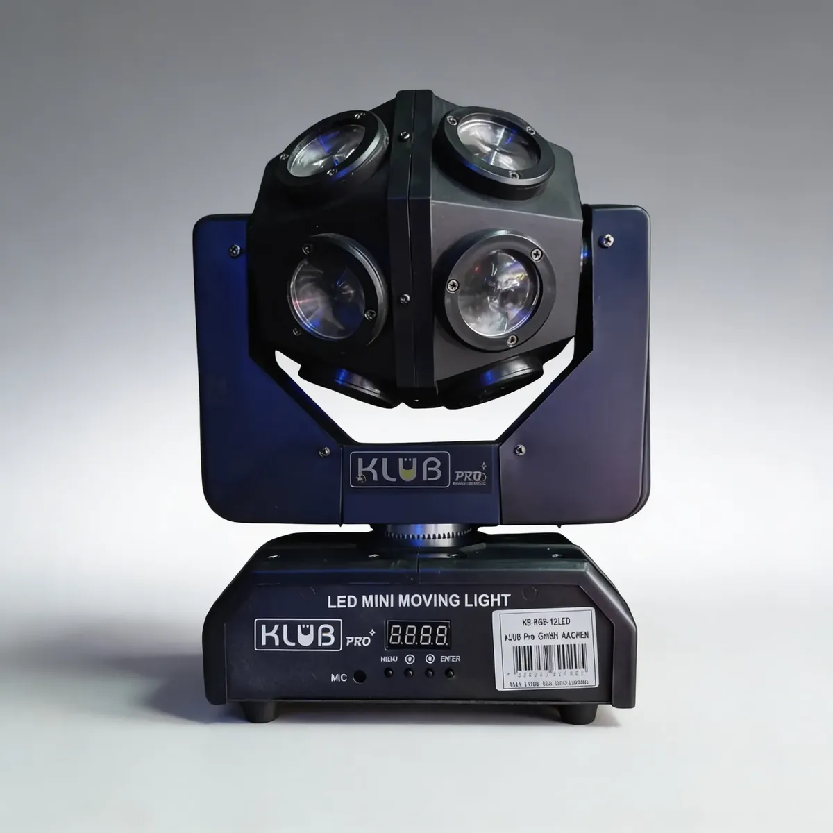 Bola Maluca 12 LED RGBW 10W – Movimento e Cores para Seus Eventos