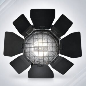 Projetor Fresnel LED 200W Branco Quente KFL-200-ZM