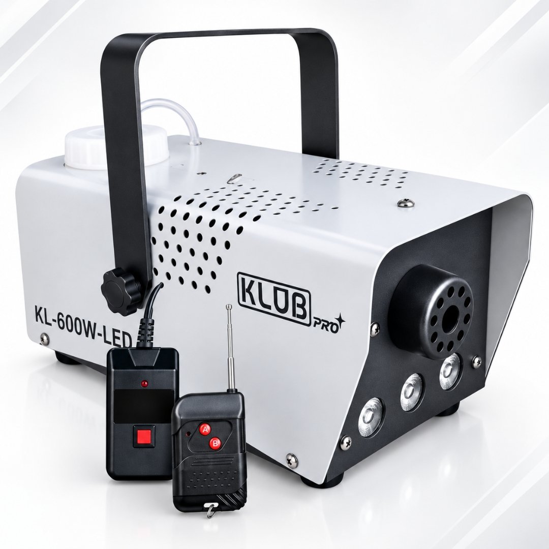 Máquina de Fumaça KL-600W com LED RGB