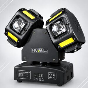 Multi Raio LED Aurora COB - Potência, Estilo e Efeitos Dinâmico