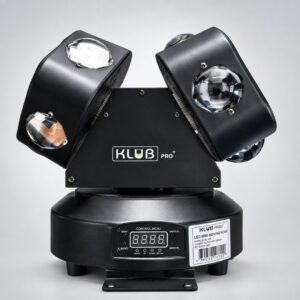 Multi Raio LED Aurora KX-3600 – Movimento Infinito e Alto Impacto