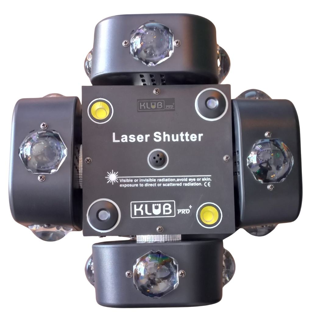 Multi Raio LED KF-8100 – Potência, Cor e Efeitos Dinâmicos - Imagem 2