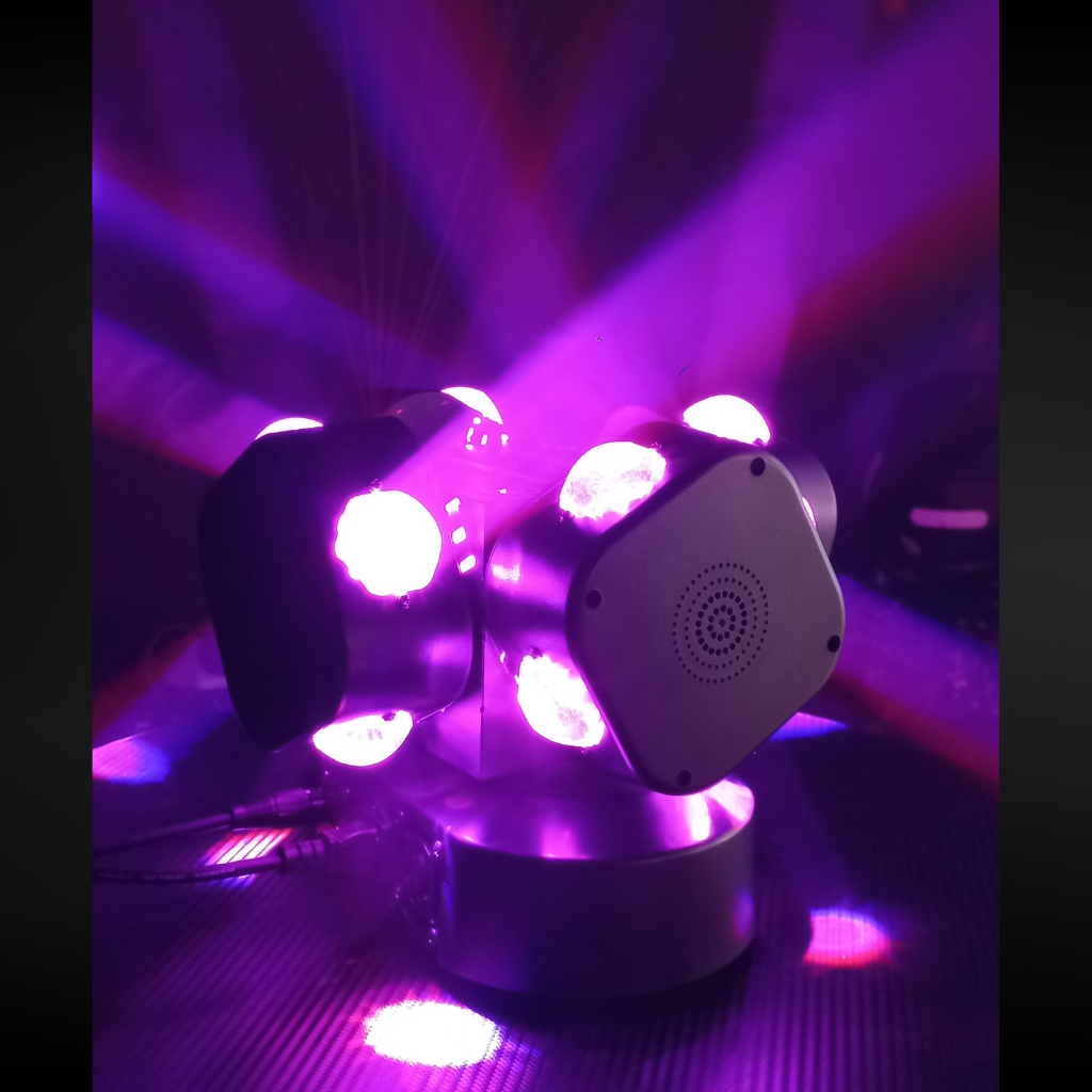 Multi Raio LED KF-8100 – Potência, Cor e Efeitos Dinâmicos - Imagem 6