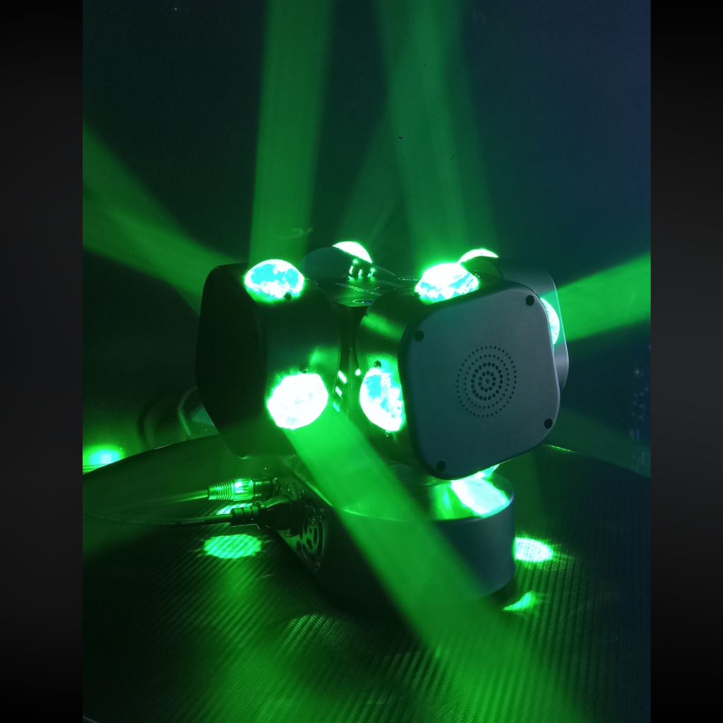 Multi Raio LED KF-8100 – Potência, Cor e Efeitos Dinâmicos - Imagem 7