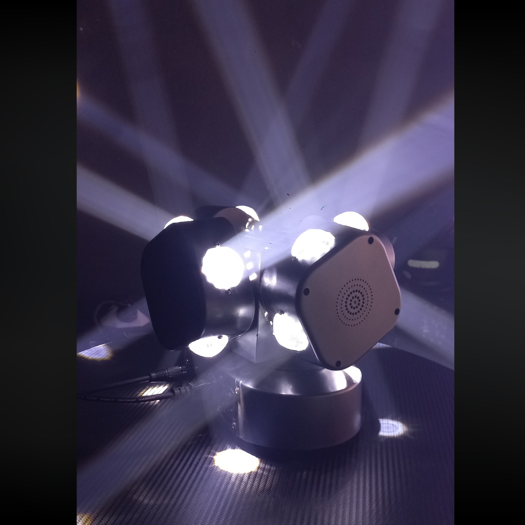 Multi Raio LED KF-8100 – Potência, Cor e Efeitos Dinâmicos - Imagem 8