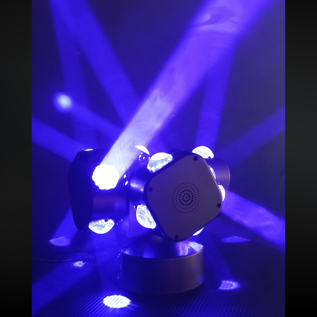 Multi Raio LED KF-8100 – Potência, Cor e Efeitos Dinâmicos - Imagem 9