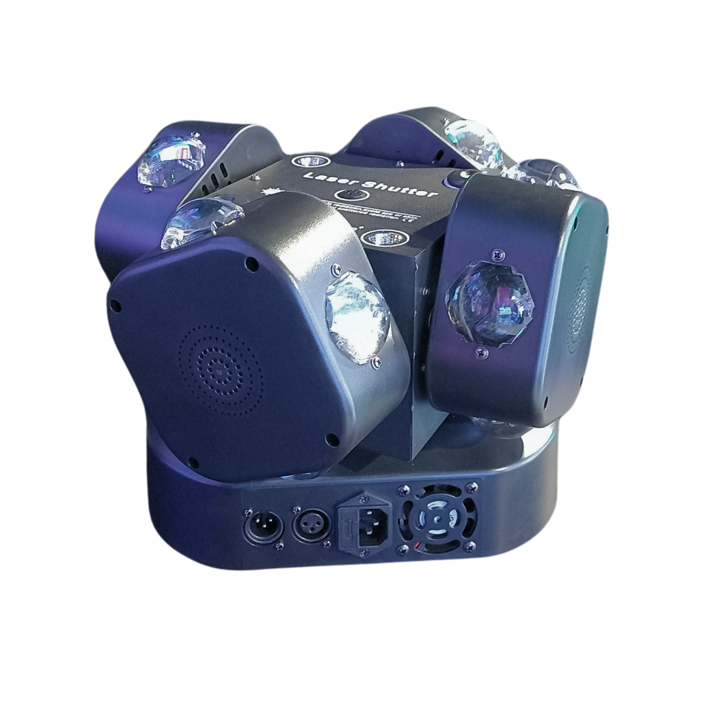 Multi Raio LED KF-8100 – Potência, Cor e Efeitos Dinâmicos - Imagem 5