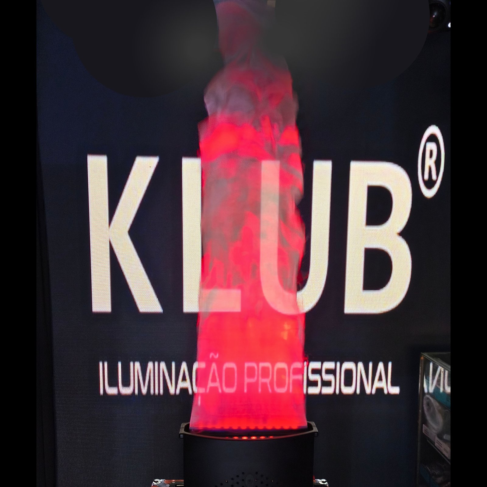 CHAMA LED Virtual RGB DMX – Efeito de Chama Realista Sem Calor