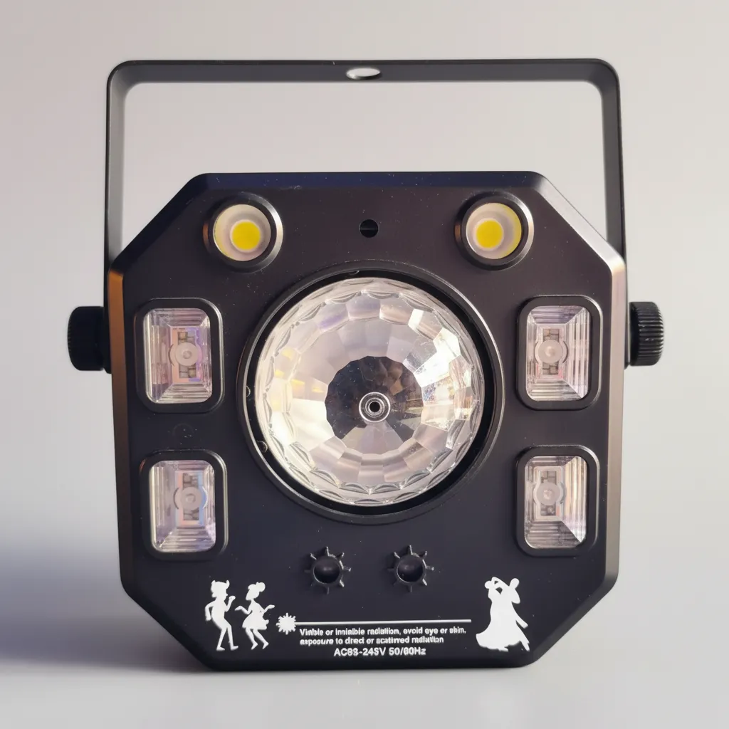 Multi Raio 4IN1 Effect Light – Efeitos Completos em um Só Equipamento - Imagem 3