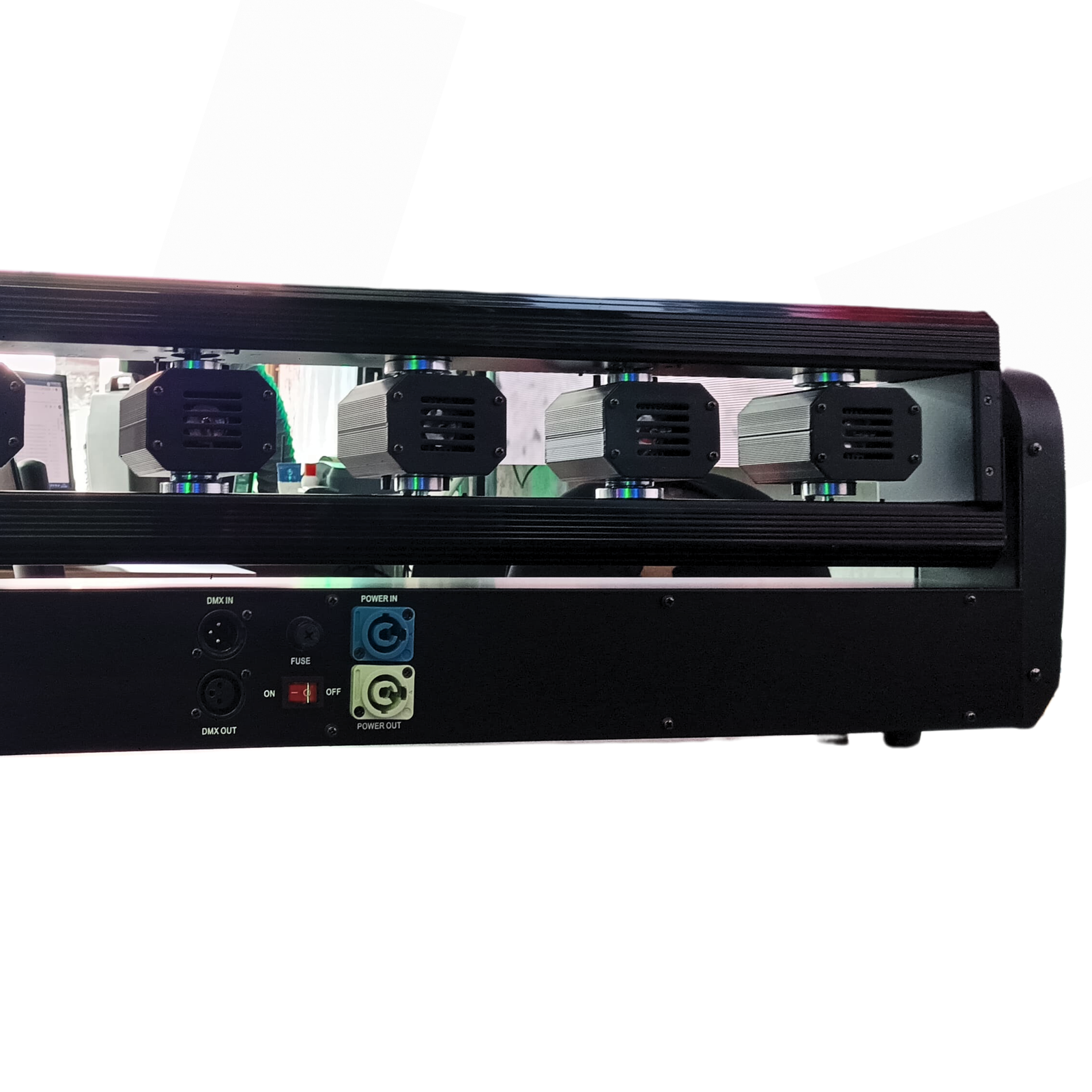 Ribalta Laser 6 Saídas Vermelho Pan/Tilt - Imagem 4