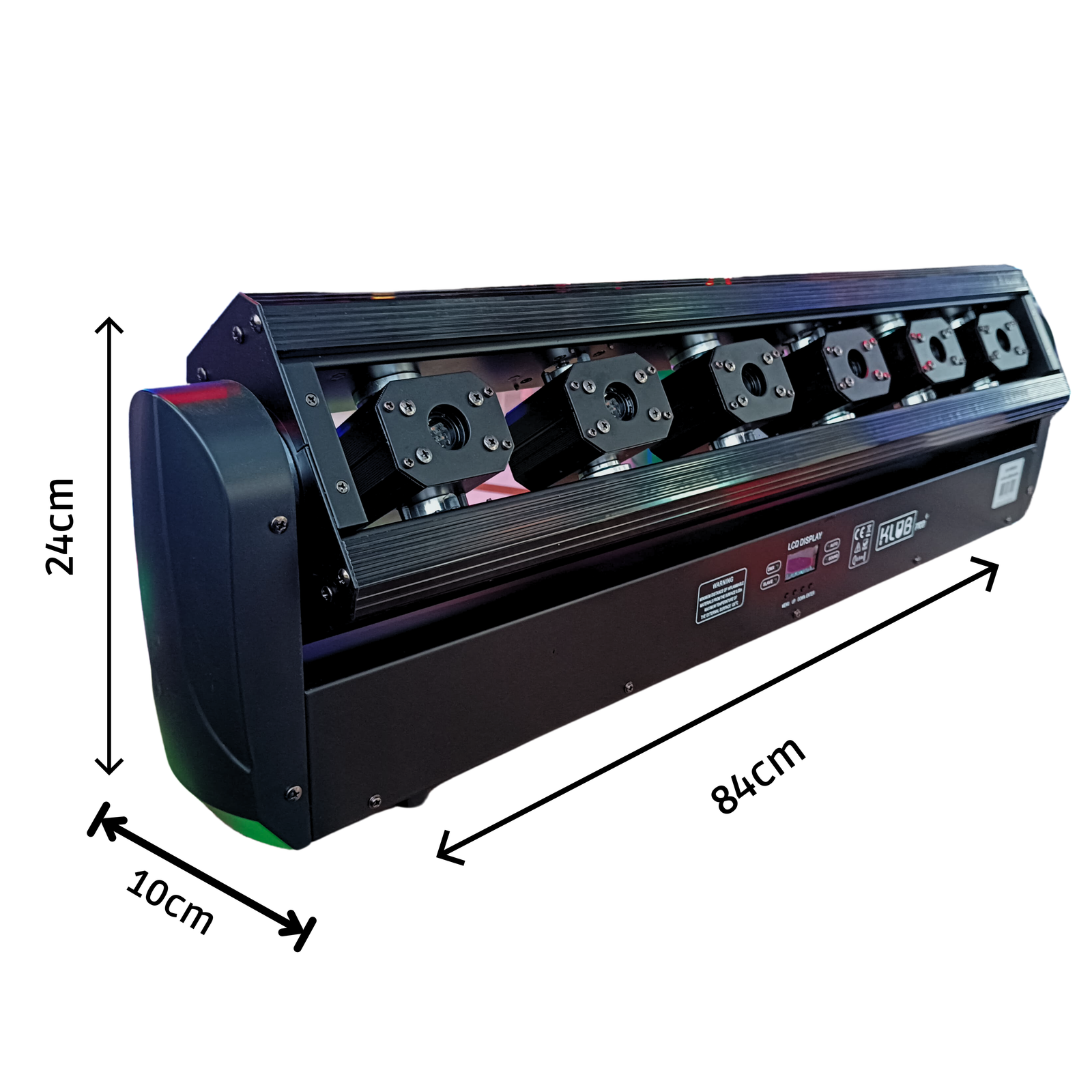 Ribalta Laser 6 Saídas Vermelho Pan/Tilt - Imagem 5